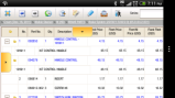 EzParts Electronic Parts Catalog Cellular BOM Screen