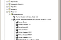 Screenshot of tree showing many types of resources